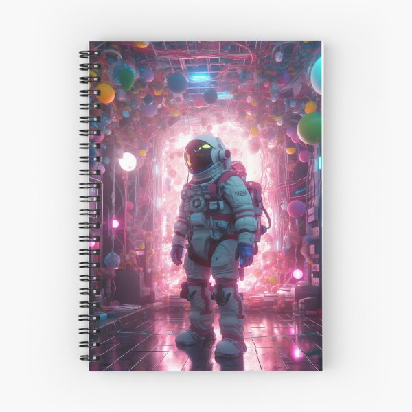 Item preview, Enchanting Cybergoth Astronaut in Funky Seasons designed and sold by kfir marco.