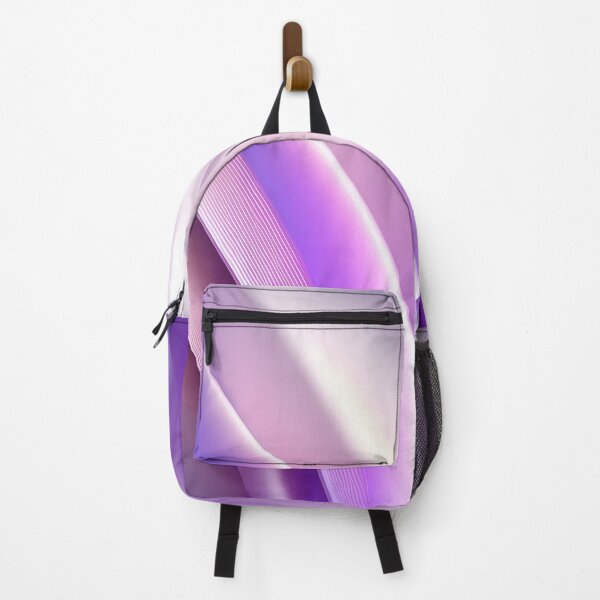 Item preview, Holographic neon curved wave in motion. Purple wallpaper background. Holographic gradient designed and sold by anytka.