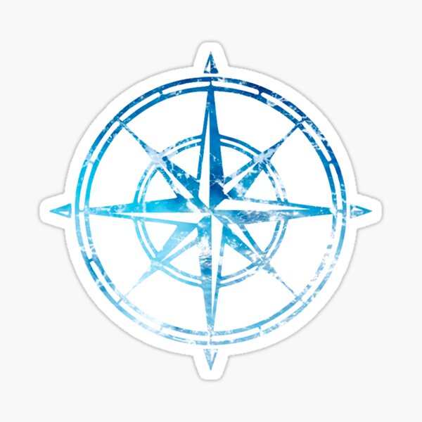 Item preview, Compass Ocean Waves Design designed and sold by Claireandrewss.