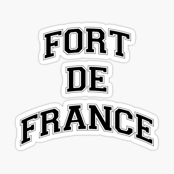 Aperçu de l'œuvre FORT DE FRANCE - Martinique - 972 créée et vendue par Kreyol Place.