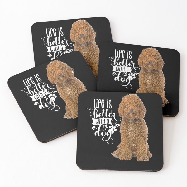 Item preview, Labradoodle Dog Pet Owner Design Life Is Better With A Dog designed and sold by fantasticdesign.