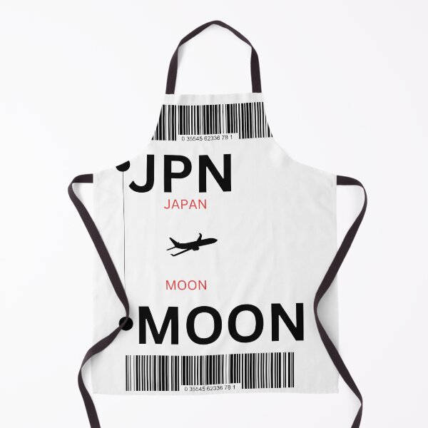Item preview, Fly Me to the Moon: Boarding Pass Japan to Moon designed and sold by RedArtG09.