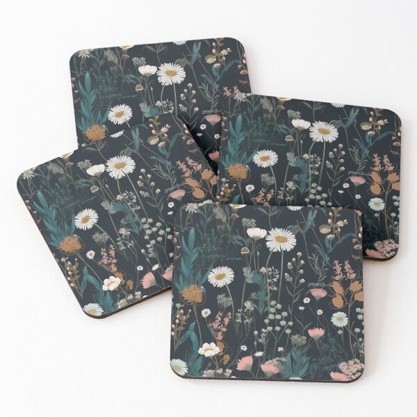 Item preview, Vintage black flower designed and sold by PolarInk.