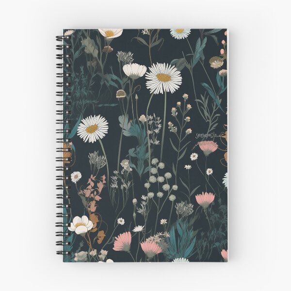 Item preview, Vintage black flower designed and sold by PolarInk.