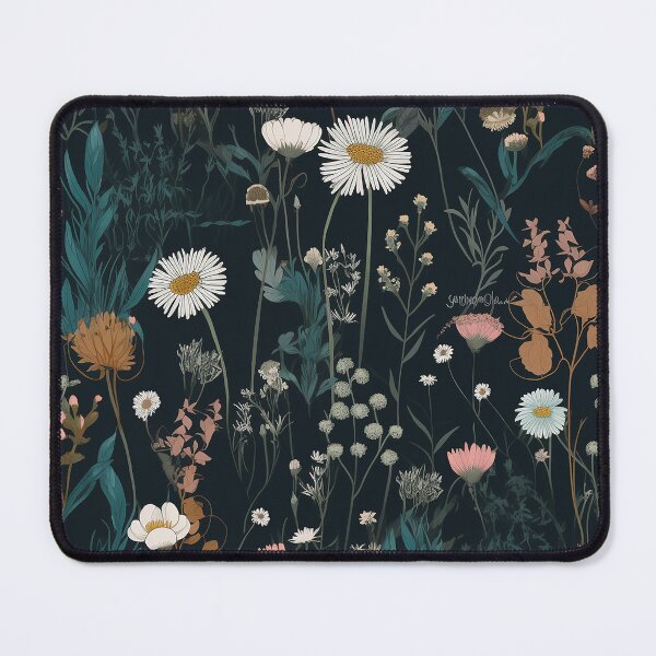 Item preview, Vintage black flower designed and sold by PolarInk.