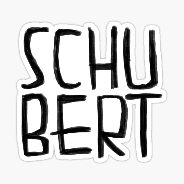 Item preview, Composer Franz Schubert designed and sold by badlydrawnbabe.
