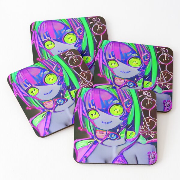 Item preview, chica cibernética punk y2k designed and sold by Roachwaifu.