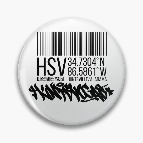 Item preview, Huntsville, AL (black) designed and sold by ICYMI-DZNS.