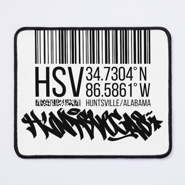 Item preview, Huntsville, AL (black) designed and sold by ICYMI-DZNS.