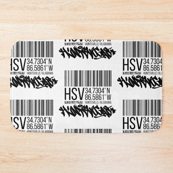 Item preview, Huntsville, AL (black) designed and sold by ICYMI-DZNS.