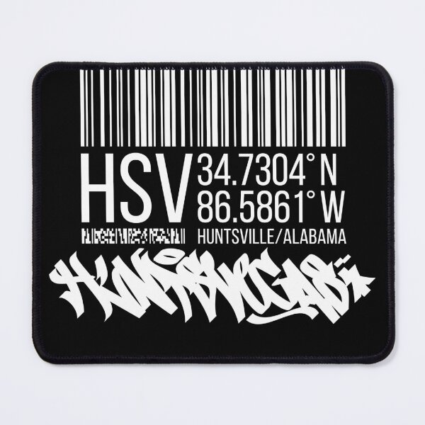 Item preview, Huntsville, AL (white) designed and sold by ICYMI-DZNS.