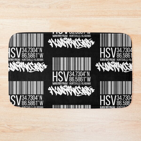 Item preview, Huntsville, AL (white) designed and sold by ICYMI-DZNS.