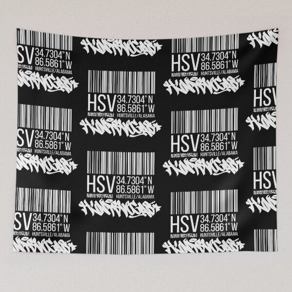 Item preview, Huntsville, AL (white) designed and sold by ICYMI-DZNS.