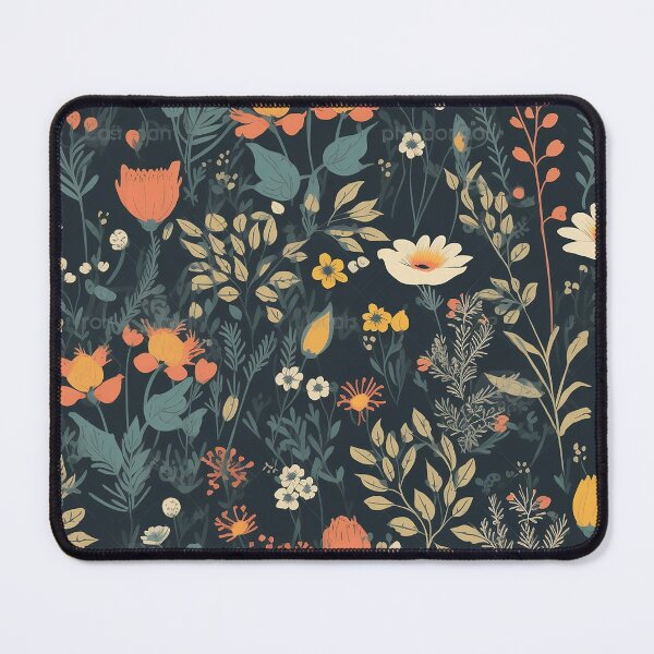 Item preview, Vintage flower pattern seamless designed and sold by PolarInk.