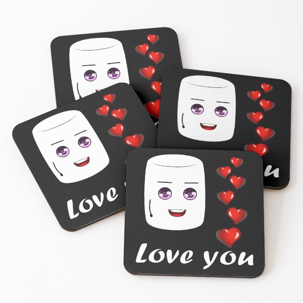 Item preview, Marshmallow Love U Love You For A Thousand Years And More designed and sold by Sonatablue.
