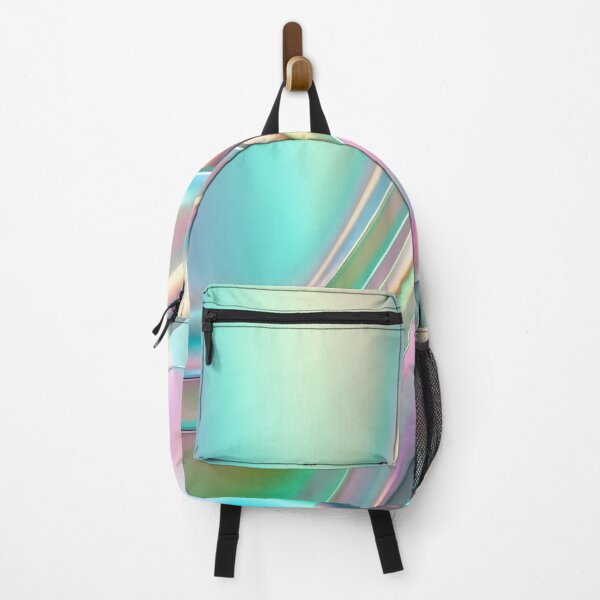 Item preview, Holographic neon curved wave in motion. Holographic wallpaper background. Gradient designed and sold by anytka.