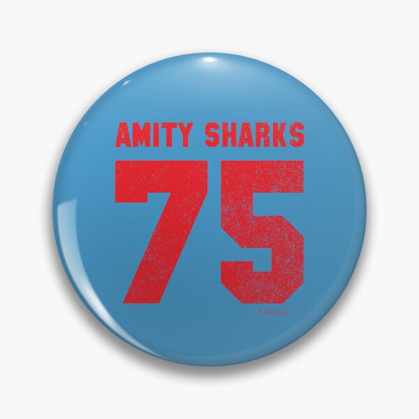 Item preview, Amity Sharks (Red Text) designed and sold by GloopTrekker.