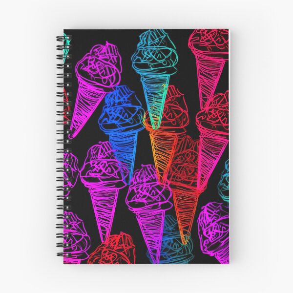 Item preview, Blacklight Ice Cream Cones designed and sold by Matt's Artificial Nature.