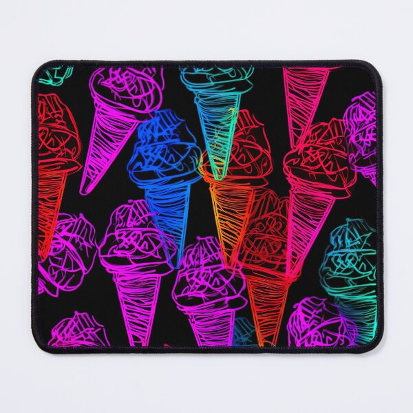 Item preview, Blacklight Ice Cream Cones designed and sold by Matt's Artificial Nature.