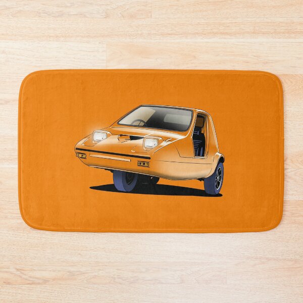 Item preview, Bond Bug 3 wheel car designed and sold by Webazoot Industries - Car Art.