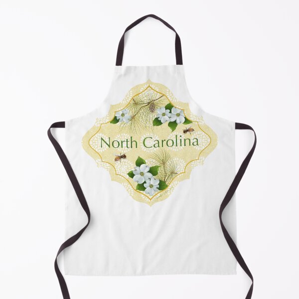 Item preview, North Carolina State Pride| North Carolina State Flower Dogwood Pine Tree Honybee | US State Collection State Icon Illustration designed and sold by JourneyHomeMade.