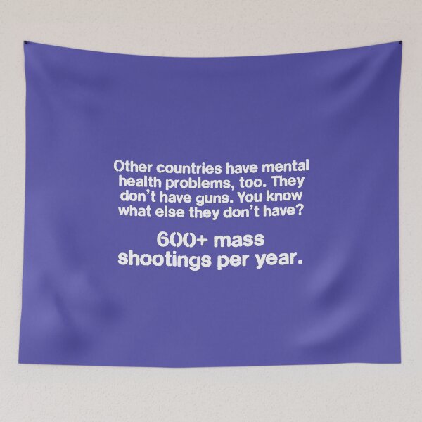 Item preview, other countries have mental health problems too_white text designed and sold by quinnhopp.