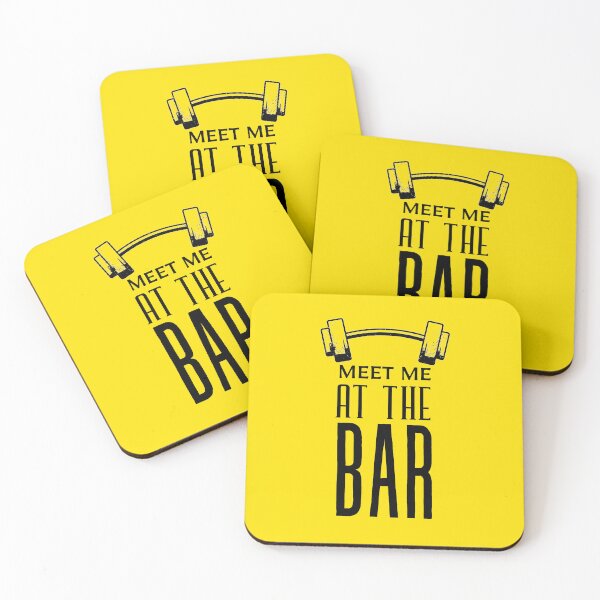 Item preview, Meet me at the Bar - Gym fitness motivation designed and sold by shanesil.
