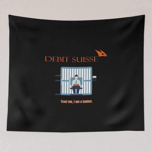 Item preview, Debit Suisse designed and sold by WackyWorldArt.