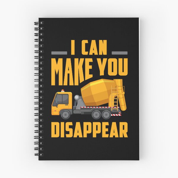 Item preview, I Can Make You Disappear Funny Concrete Mixer Truck Driver designed and sold by JackCurtis1991.