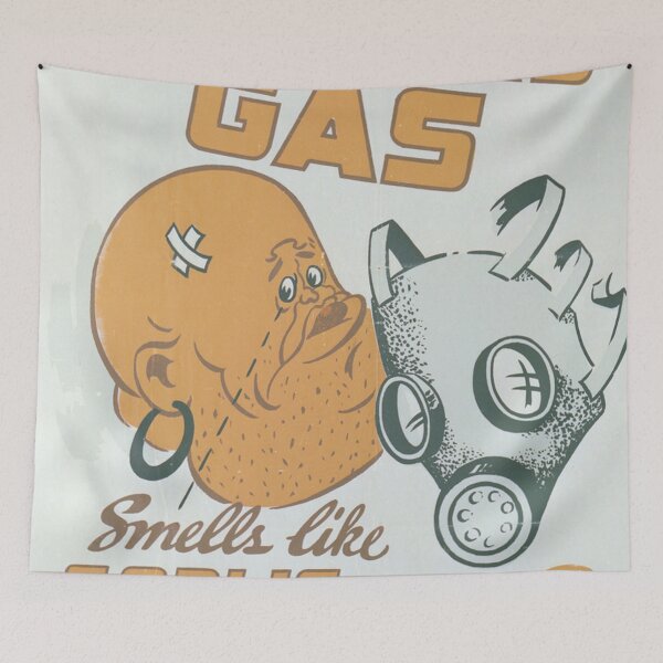 Item preview, Vintage poster - Mustard Gas designed and sold by mosfunky.