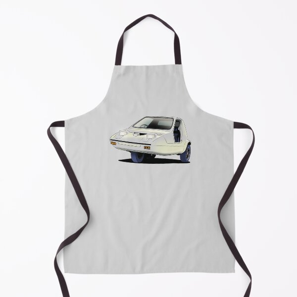 Item preview, White Bond Bug three wheel automobile designed and sold by Webazoot Industries - Car Art.