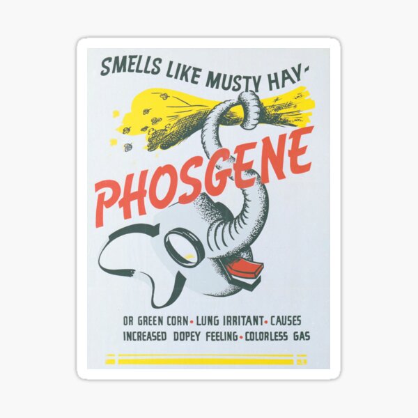 Item preview, Vintage poster - Phosgene designed and sold by mosfunky.