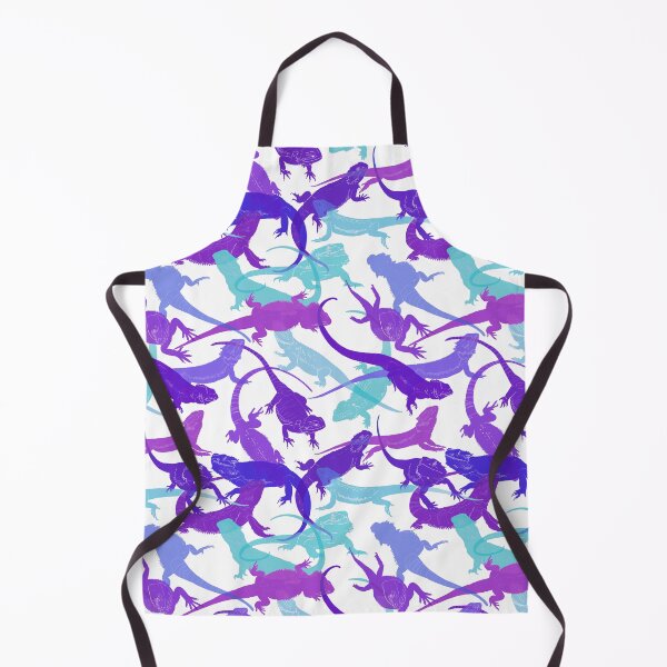 Item preview, Purple and blue Bearded Dragons designed and sold by saint-shores.