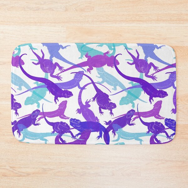 Item preview, Purple and blue Bearded Dragons  designed and sold by saint-shores.