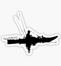 Download Kayak Fishing Stickers | Redbubble