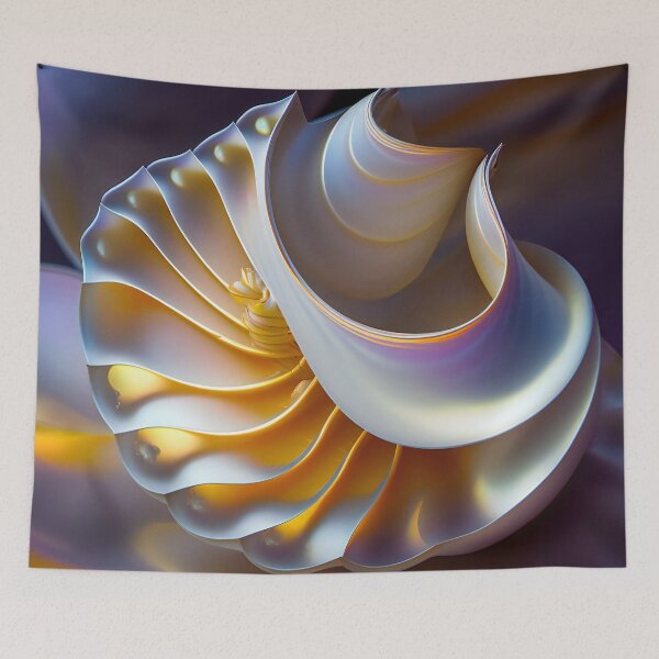 Item preview, Seashell - Chambered Nautilus Shell Detail designed and sold by oliviasunrise.