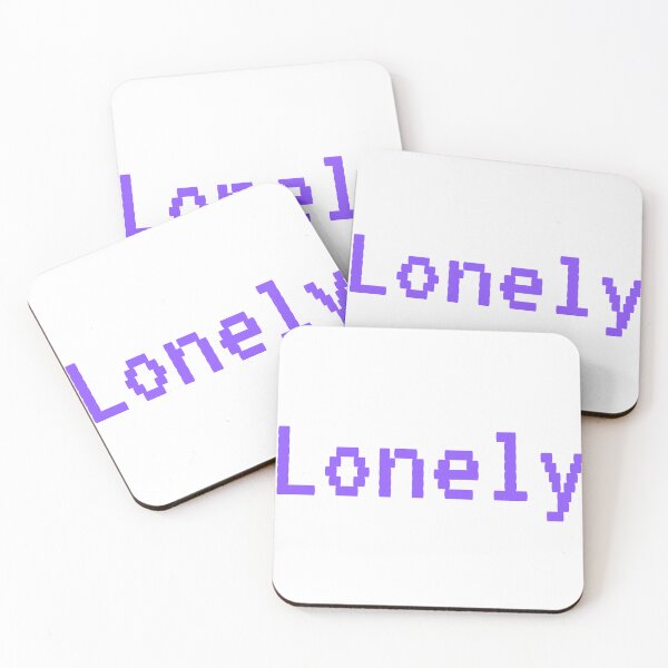 Item preview, Lonely Purple Pixelated  designed and sold by OldSoulInspired.