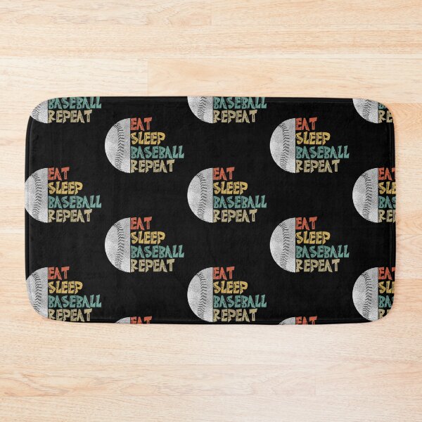 Item preview, Baseball Fan Eat Sleep Baseball Repeat Sports Fans designed and sold by CharJens.