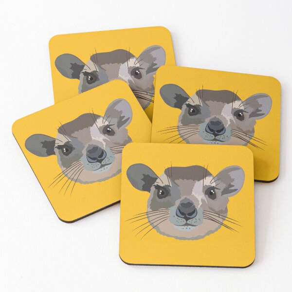 Item preview, R is for Rock Hyrax,Rock Hyrax – Unique African Mammal Wildlife Illustration designed and sold by PrettylittlepastelUk.