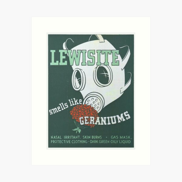 Vista previa del artículo con la obra «Póster vintage - Lewisita», diseñado y vendido por mosfunky.