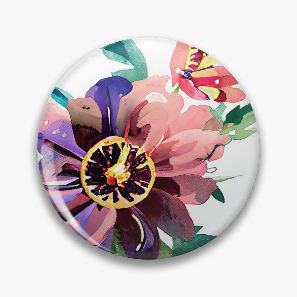 Artikelvorschau, Hübsche Hawaii Aquarell Blumen entworfen und verkauft von EdeniaArtStudio.