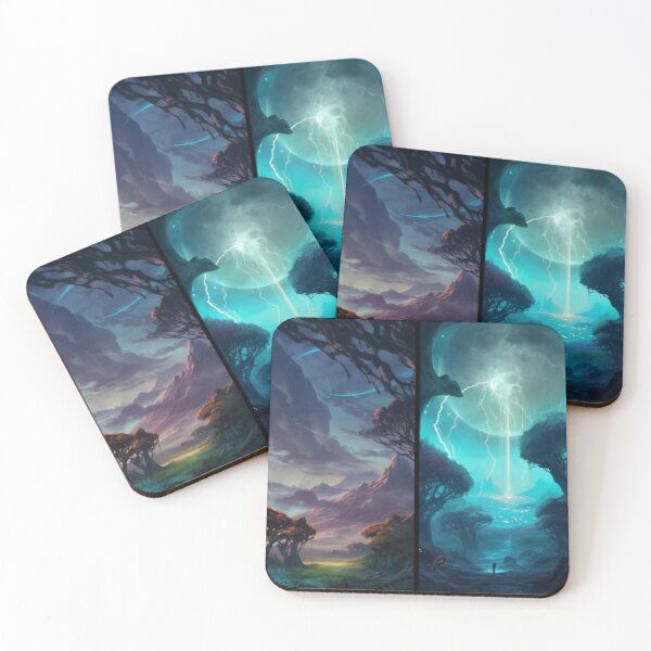 Item preview, Concept Art-Fantastical Realms designed and sold by letsgetinspired.