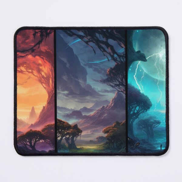 Item preview, Concept Art-Fantastical Realms designed and sold by letsgetinspired.