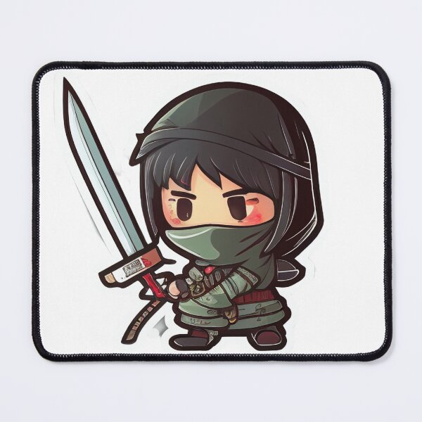 Item preview, Chibi Ninja Girl designed and sold by FlemmyFlem.