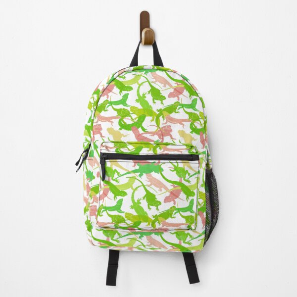 Item preview, Green and Salmon colored Bearded Dragon pattern designed and sold by saint-shores.