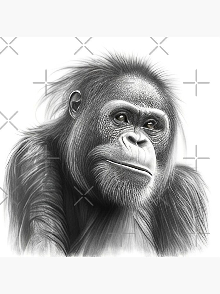 1,819 Pencil Drawing Monkey Images, Stock Photos, 3D objects, & Vectors |  Shutterstock