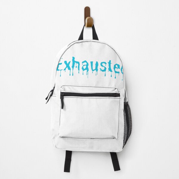 Item preview, Exhausted - Light Blue Drip designed and sold by OldSoulInspired.