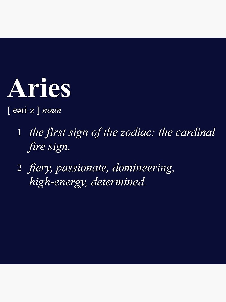 Define Aries reverse