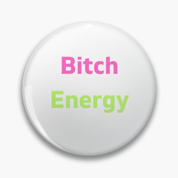 Item preview, B*tch Energy - Hot Pink, Lime Green designed and sold by OldSoulInspired.