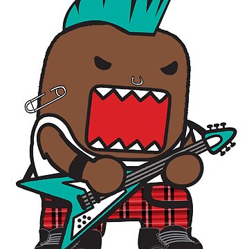 Artwork thumbnail, Punk Domo Kun by PopFanShop!